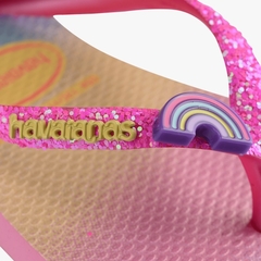Havaianas Infantil Slim Glitter II Pink Limonade - loja online