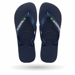 Havaianas Brasil Logo Marinho