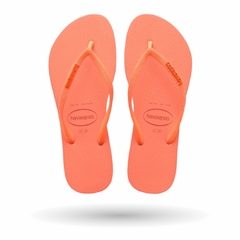 Havaianas Slim Glitter Neon Coral Spark