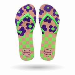 Havaianas Flat Mix Rosa/Verde