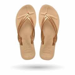 Havaianas Wedges Dourado