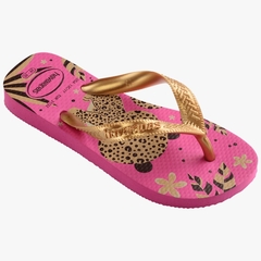Havaianas Infantil Top Pets Rosa Flux - comprar online