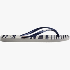 Havaianas Slim Nautical Branco - +UP