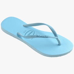 Havaianas Slim Glitter Neon Azul Water - comprar online