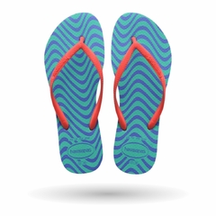 Havaianas Slim Harmony Verde Virtual