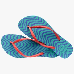 Havaianas Slim Harmony Verde Virtual na internet