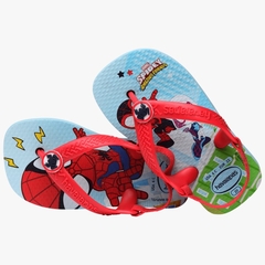Havaianas Baby Marvel Azul/Vermelho na internet