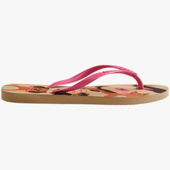 Havaianas Infantil Slim Pets Dourado - +UP