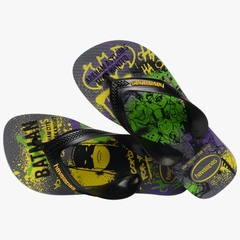 Havaianas Infantil Max Heróis Cinza Aço na internet