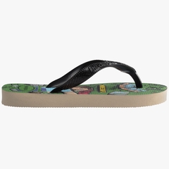 Havaianas Infantil Top Minecraft Bege Palha - +UP