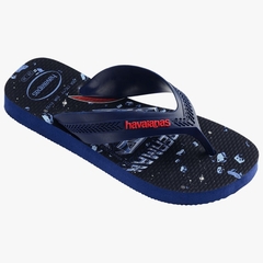 Havaianas Infantil Max Heróis Marinho - comprar online