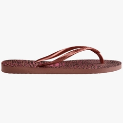 Havaianas Slim Animals Rosa Crocus - +UP