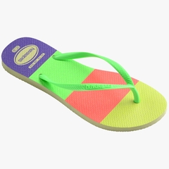 Havaianas Slim Neon Glow Lima - comprar online
