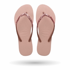 Havaianas Slim Glitter II Rosa Ballet