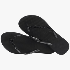 Havaianas Slim Glitter II Preto na internet