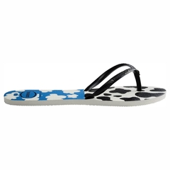 Havaianas Flat Mix Branco/Preto/Azul - +UP