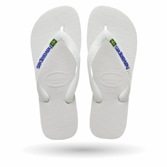 Havaianas Brasil Logo Branco