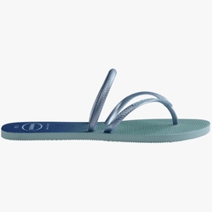 Havaianas Flat Duo Iridescent Azul Water - +UP