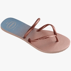 Havaianas Flat Duo Iridescent Rosa Ballet - comprar online