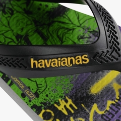Havaianas Infantil Max Heróis Cinza Aço - loja online