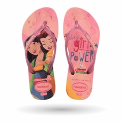 Havaianas Infantil Slim Princess Rosa Ballet