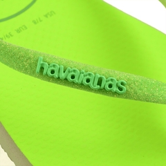 Havaianas Slim Glitter Neon Lima - +UP