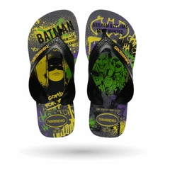 Havaianas Infantil Max Heróis Cinza Aço