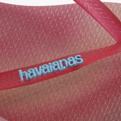 Imagem do Havaianas Slim Metallic Rainbow Pink Limonade