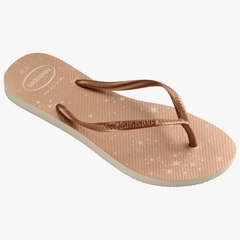 Havaianas Slim Gloss Bege Palha na internet