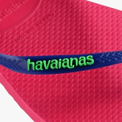 Havaianas Slim Logo Pop Up Pink - loja online