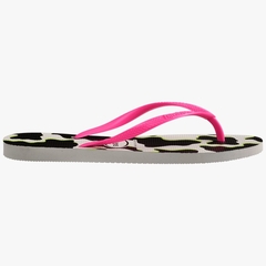 Havaianas Slim Animals Branco - +UP