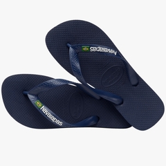 Havaianas Brasil Logo Marinho na internet