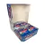Caja de alfajor x 12 unid.relleno con mousse de vainilla SIN AZUCAR / APTO VEGANO