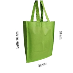 Bolsas reutilizables de fuelle 40X31X16 cm 100 pzas en internet