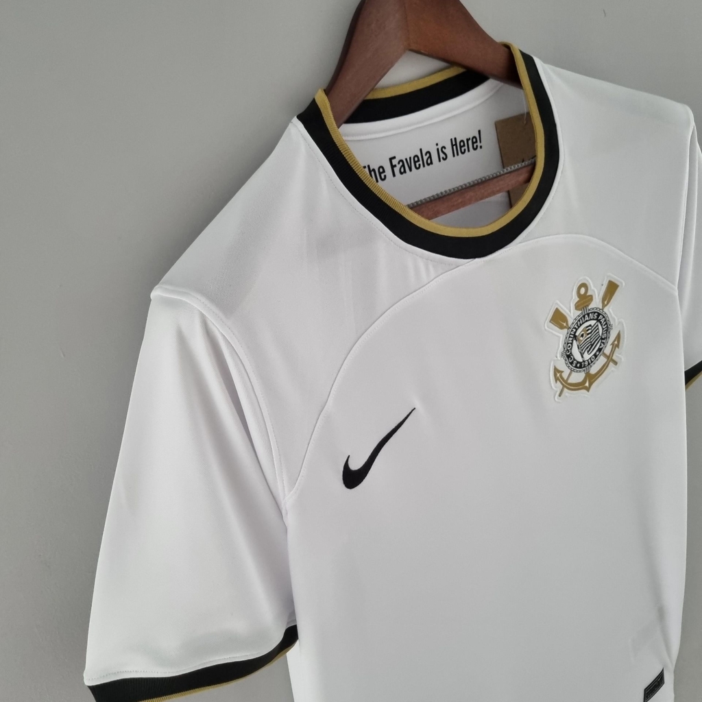 Camisa do Corinthians I 23 Masculina Torcedor