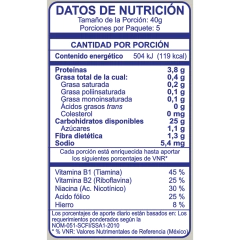 Fideos 200g - Caja con 24 bolsas de 200g - Galletas Dondé - Galletas Dondé