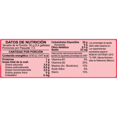 Fresa Nieve 220g - Caja con 10 paquetes de 220g - Galletas Dondé - Galletas Dondé