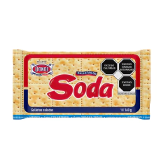 Soda 160g - Caja con 12 paquetes de 160g - Galletas Dondé - comprar en línea