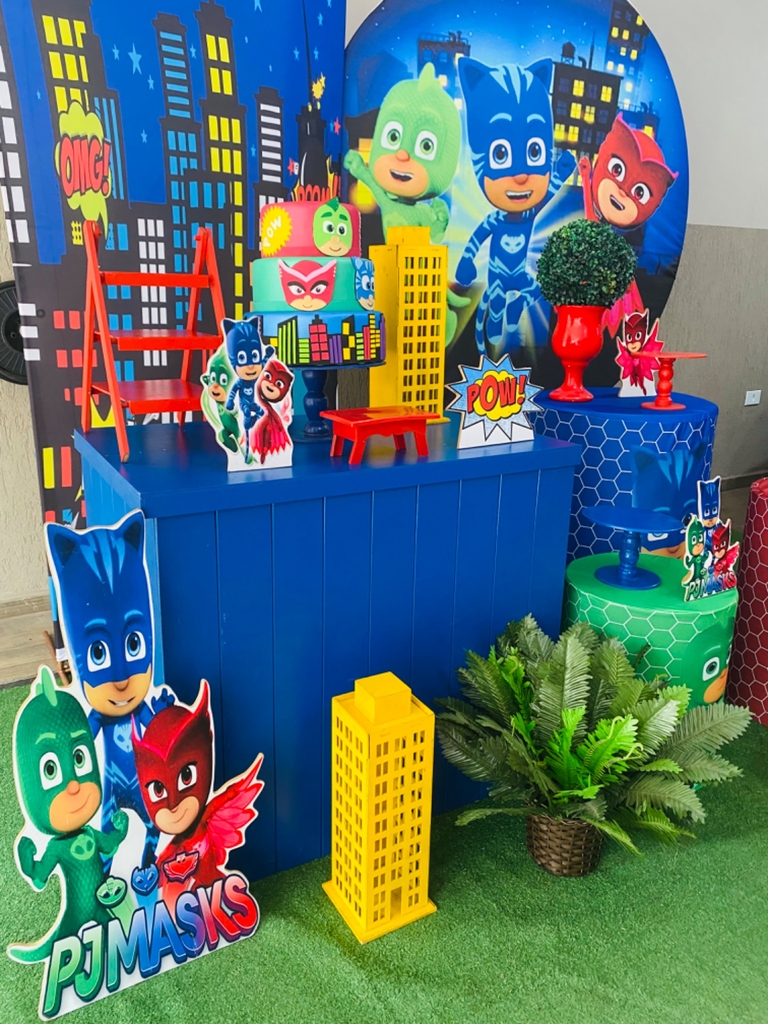 Decoração Festa PJ Masks