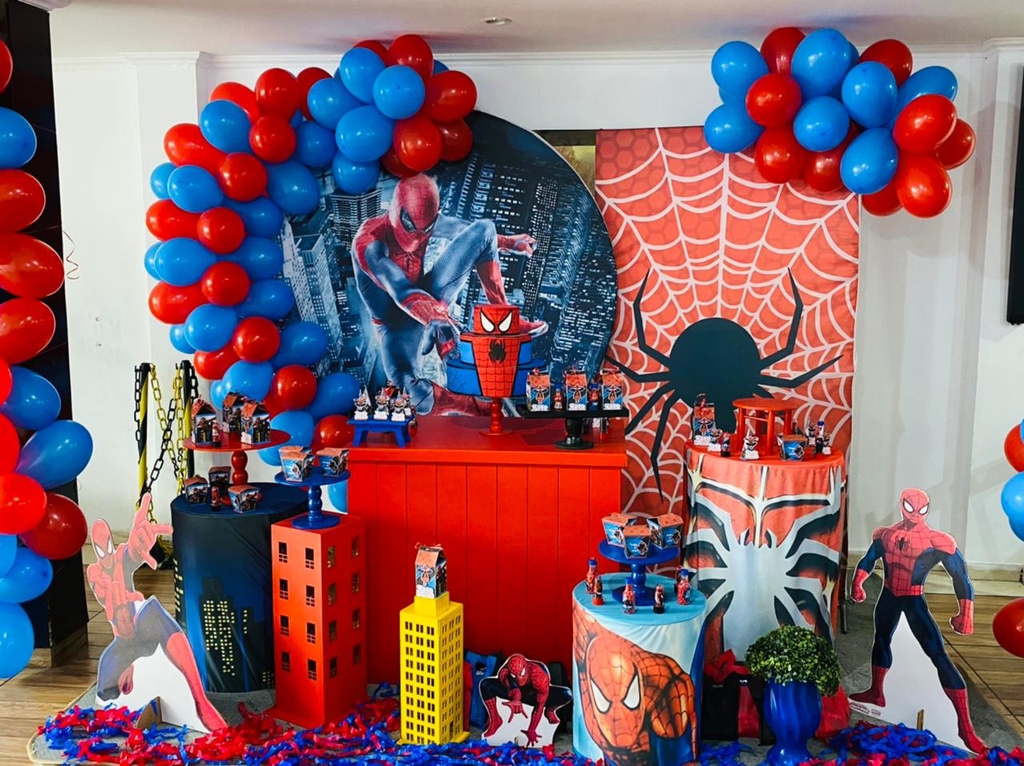 Decoração Festa Homem Aranha