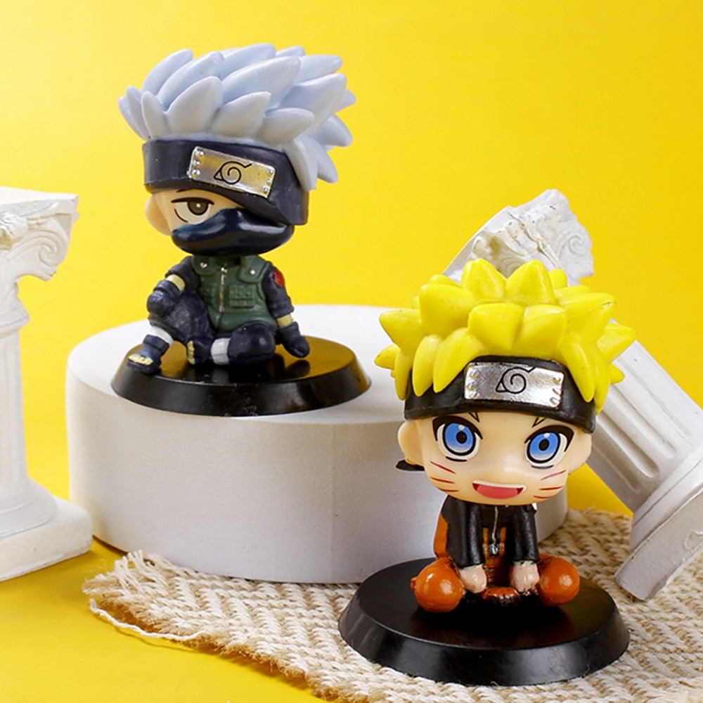 Naruto: 6 action figures para colecionadores e fãs do pequeno