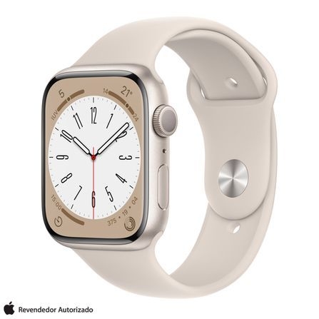 Apple Watch Ultra 49mm GPS + Celullar Caixa Titanio Pulseira (L) Loop  Alpina Estelar Branco