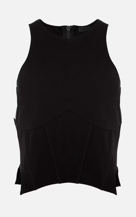 Camiseta John John JJ Line Feminina - Preto