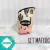 Set Matero Chau Lata Personalizado - Bolso Recto - Obsidiana