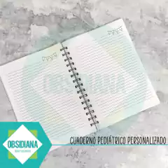 CUADERNO PEDIATRICO TAPA PERSONALIZADA en internet