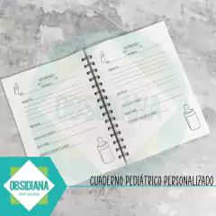 Imagen de CUADERNO PEDIATRICO TAPA PERSONALIZADA