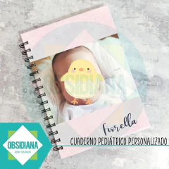 CUADERNO PEDIATRICO TAPA PERSONALIZADA