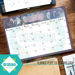 Planner Perpetuo Diseño Personalizado - Universo