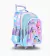 CARRO 18″COOL FRIENDS MIX TERMOFORMADA 3D LILA CON LUZ LED - comprar online