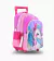 CARRO 18″ SUMMER UNICORNIO TRENZA FUCSIA CON LUZ LED - comprar online